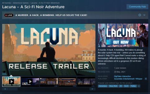 Lacuna on Steam